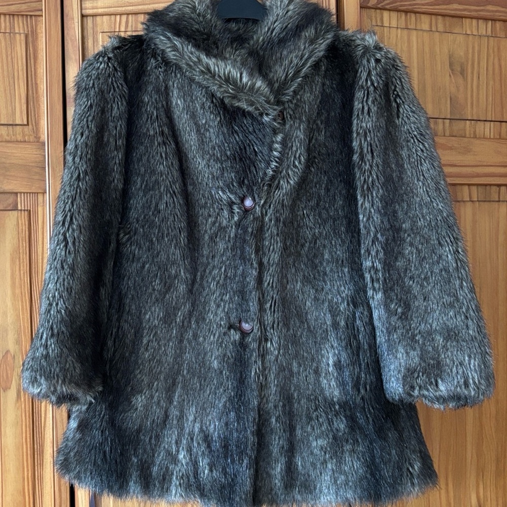 Russell Taylor Faux fur jacket - Vintage!